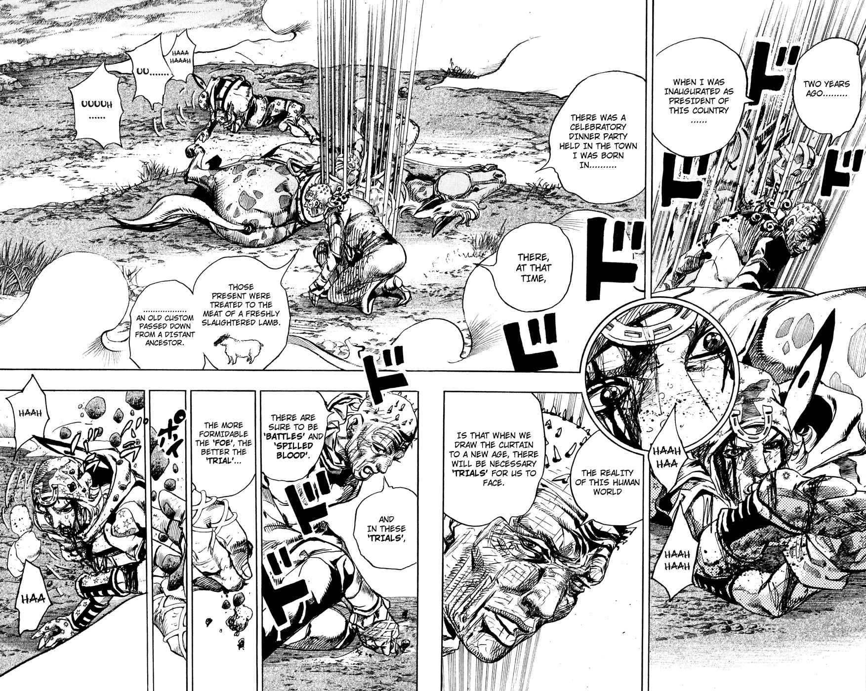 Page 25 Chapter 85 JoJos Bizarre Adventure Part 7 - Steel Ball Run