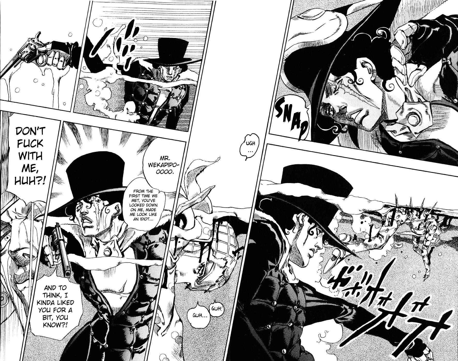 Page 42 Chapter 62 JoJos Bizarre Adventure Part 7 - Steel Ball Run