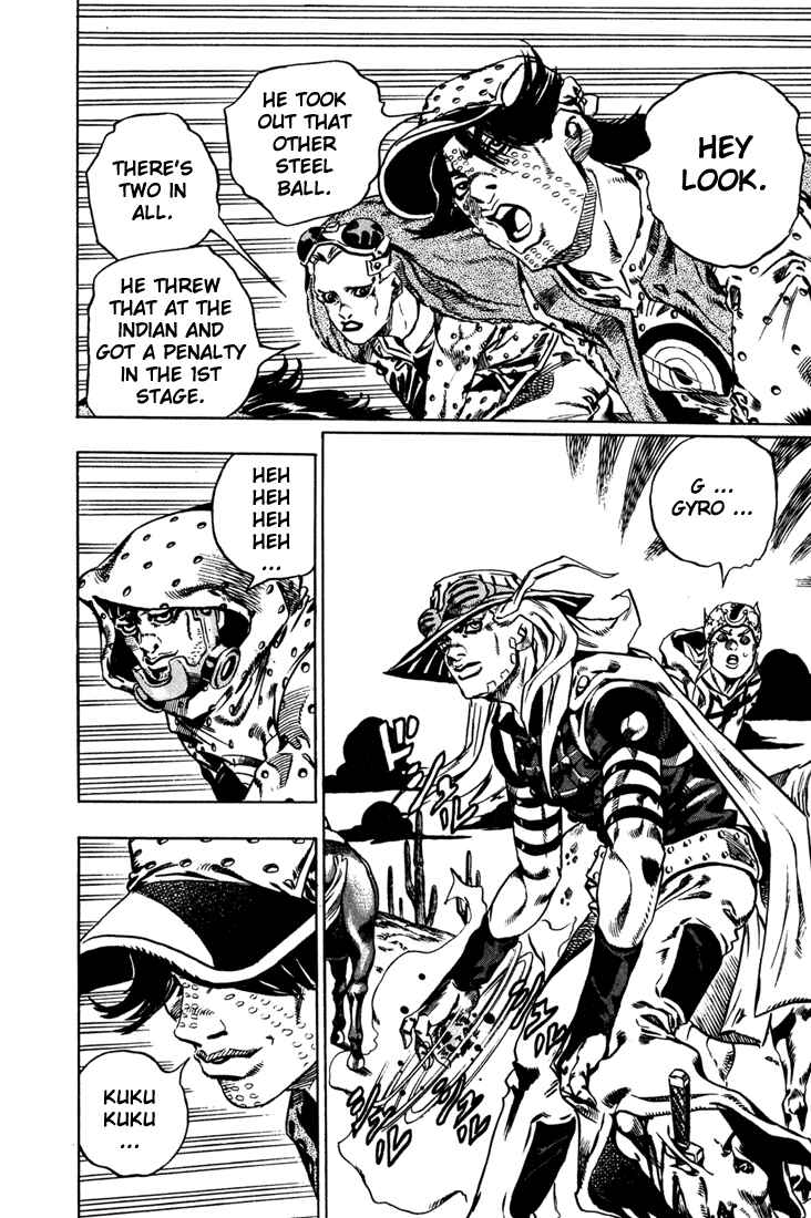 Page 21 Chapter 16 JoJos Bizarre Adventure Part 7 - Steel Ball Run