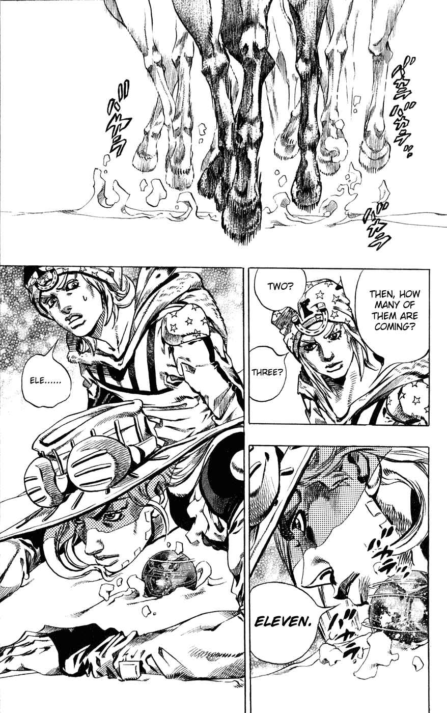 Page 17 Chapter 45 JoJos Bizarre Adventure Part 7 - Steel Ball Run