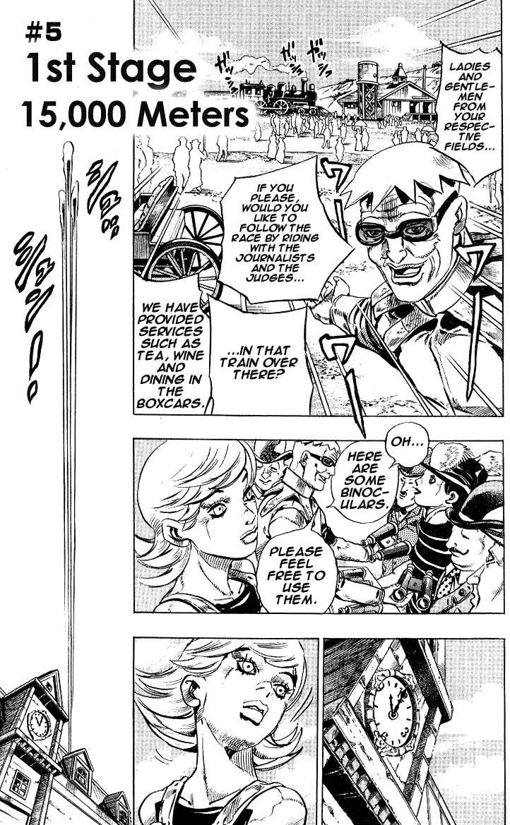 Page 1 Chapter 5 JoJos Bizarre Adventure Part 7 - Steel Ball Run