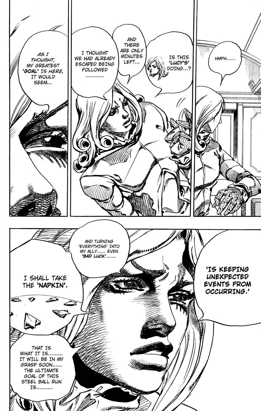 Page 15 Chapter 74 JoJos Bizarre Adventure Part 7 - Steel Ball Run