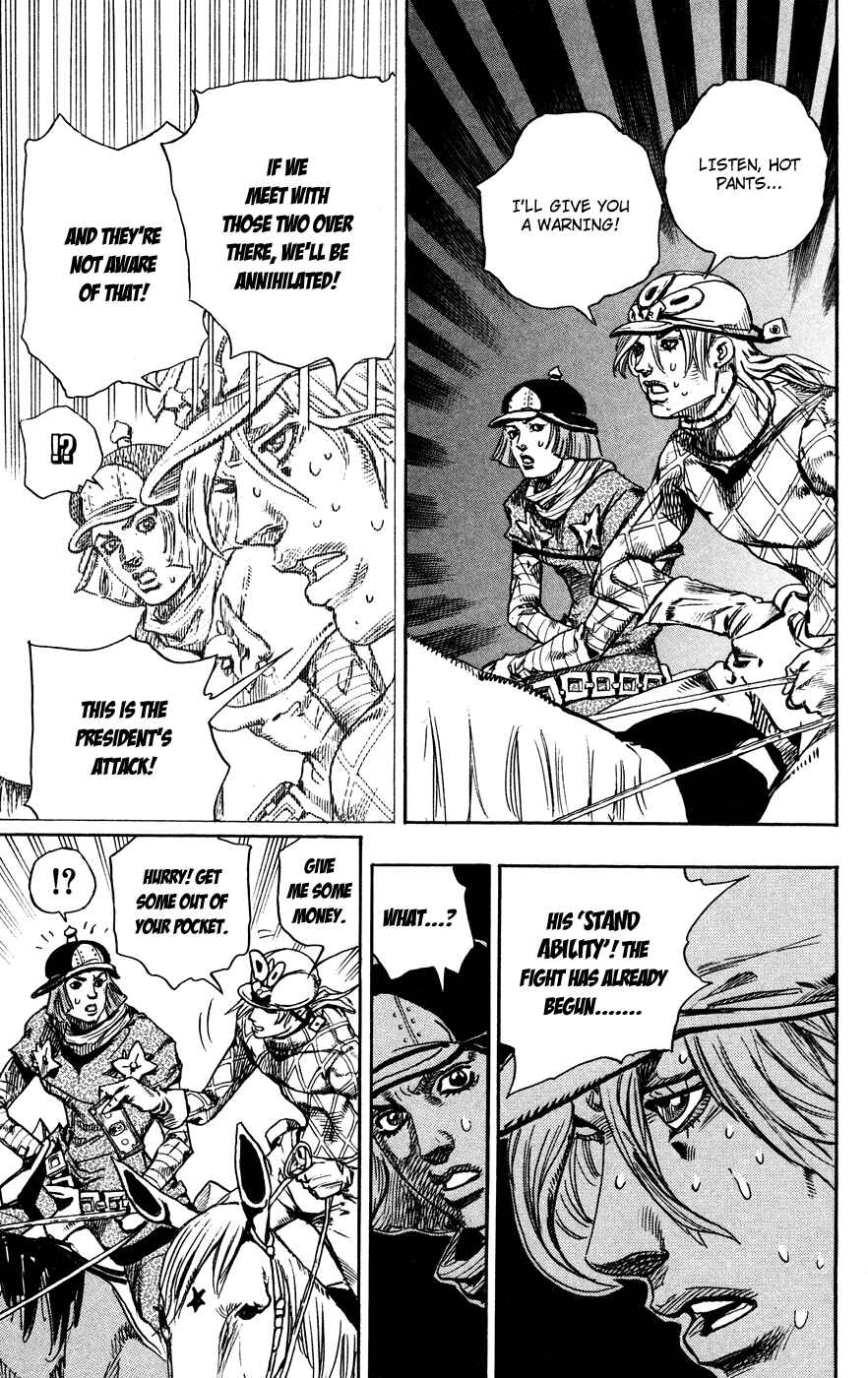 Page 25 Chapter 74 JoJos Bizarre Adventure Part 7 - Steel Ball Run