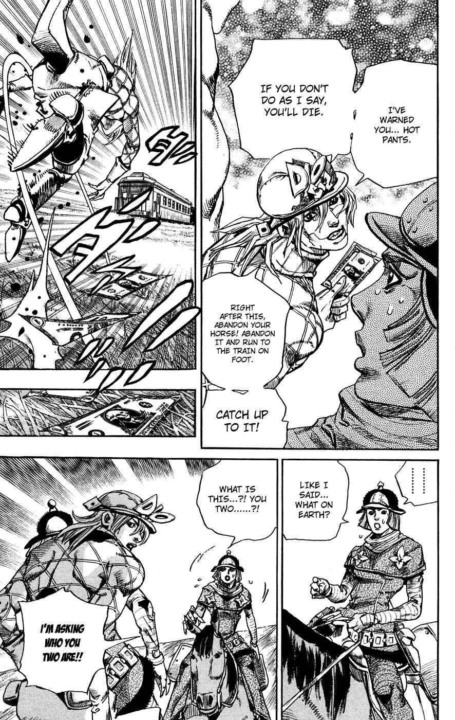 Page 27 Chapter 74 JoJos Bizarre Adventure Part 7 - Steel Ball Run
