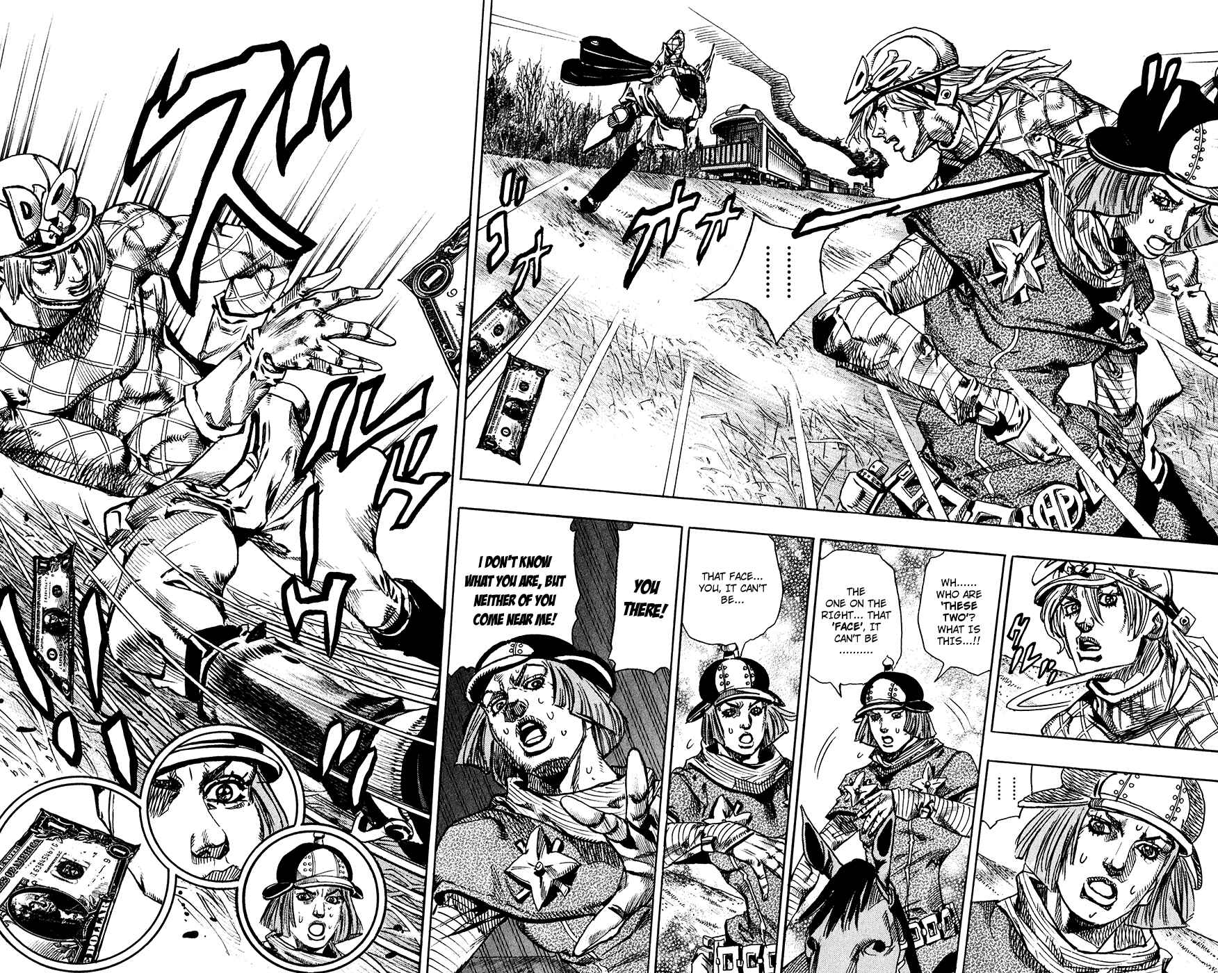 Page 28 Chapter 74 JoJos Bizarre Adventure Part 7 - Steel Ball Run
