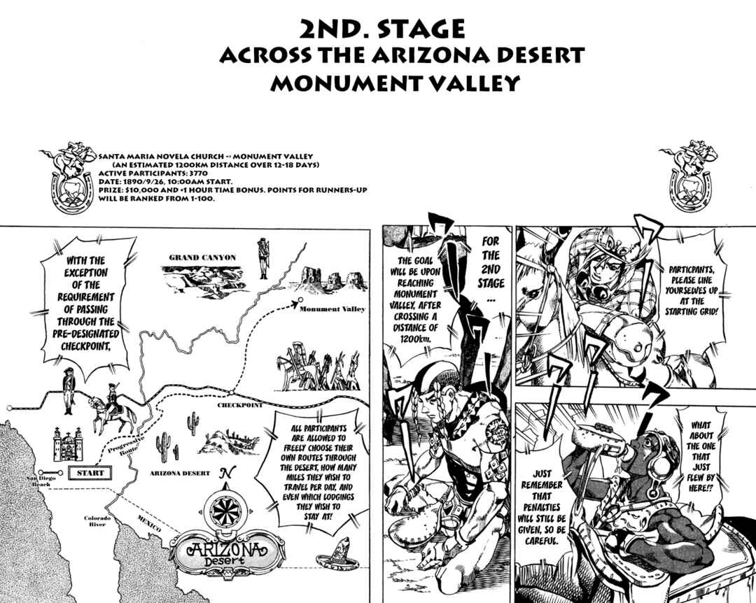 Page 15 Chapter 13 JoJos Bizarre Adventure Part 7 - Steel Ball Run