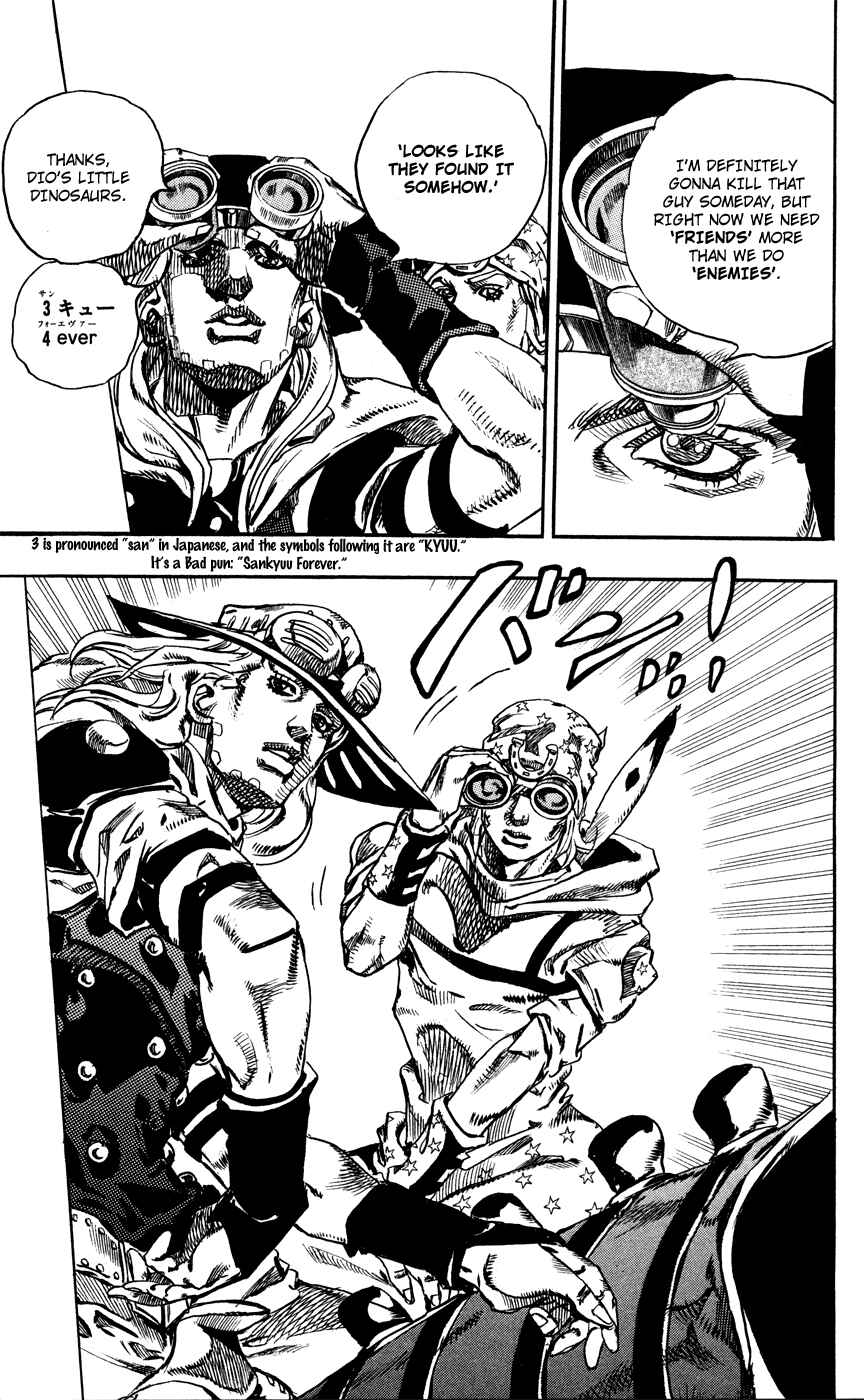 Page 37 Chapter 73 JoJos Bizarre Adventure Part 7 - Steel Ball Run