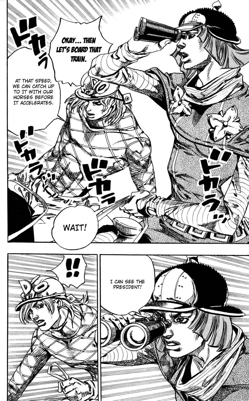 Page 42 Chapter 73 JoJos Bizarre Adventure Part 7 - Steel Ball Run