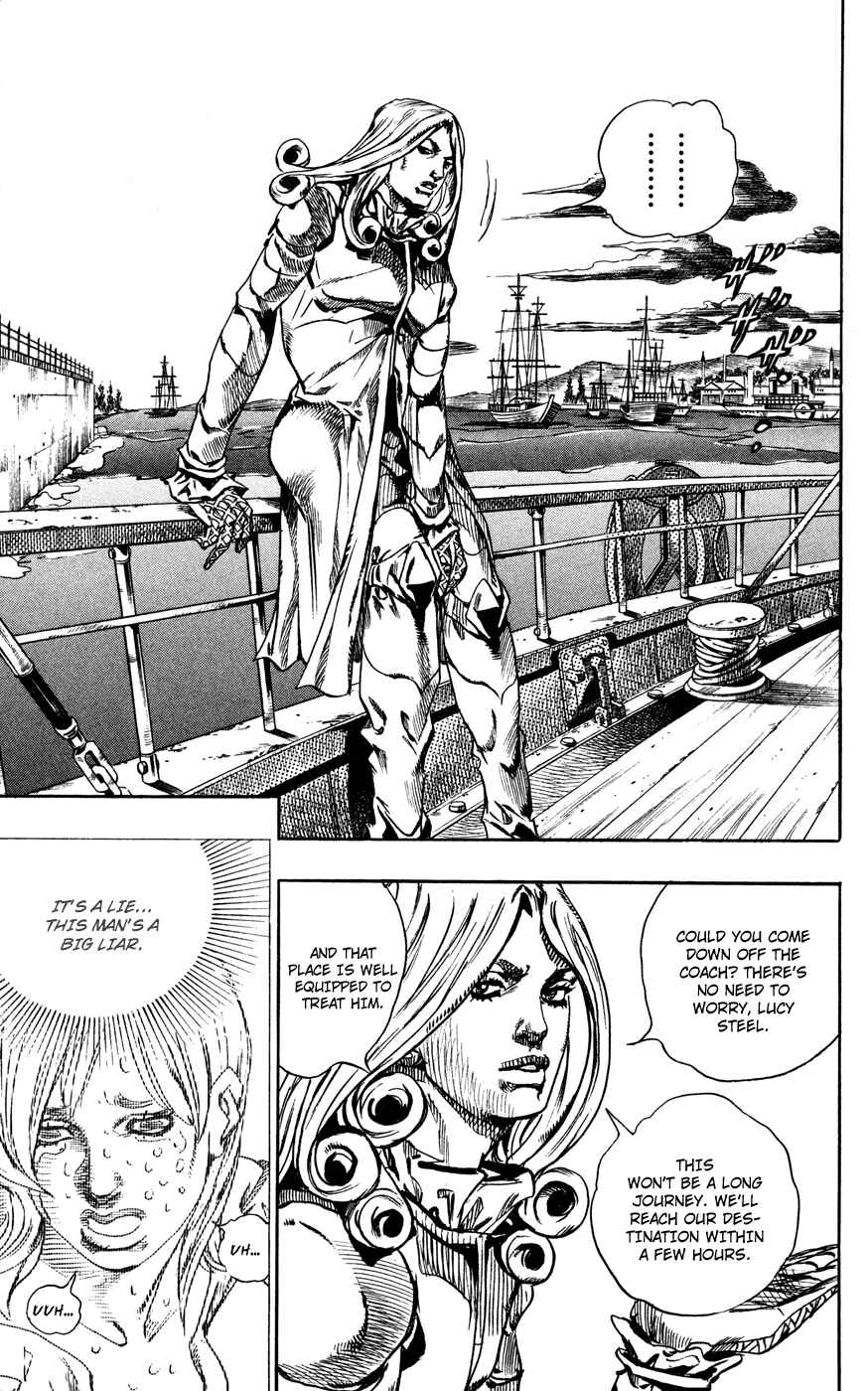 Page 8 Chapter 73 JoJos Bizarre Adventure Part 7 - Steel Ball Run
