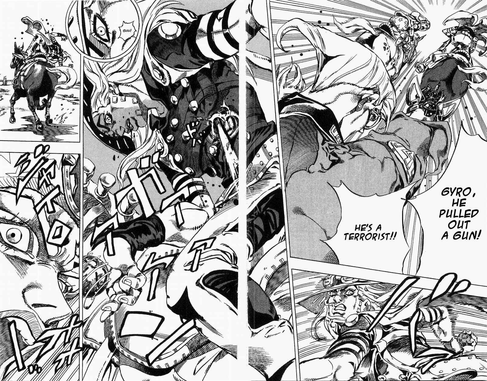 Page 8 Chapter 25 JoJos Bizarre Adventure Part 7 - Steel Ball Run