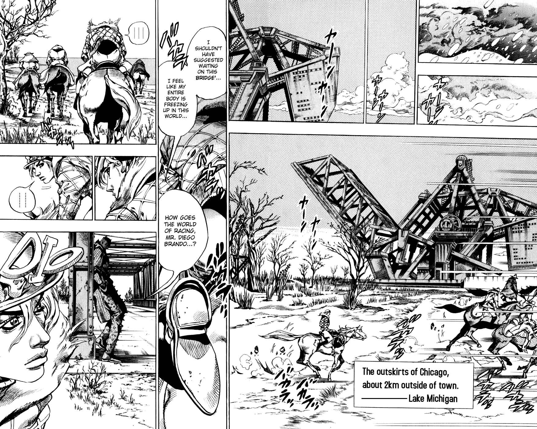 Page 23 Chapter 48 JoJos Bizarre Adventure Part 7 - Steel Ball Run
