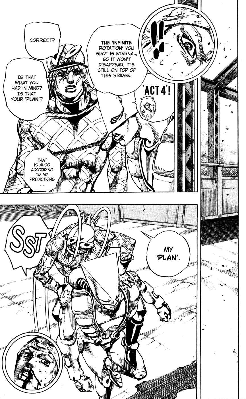 Page 15 Chapter 94 JoJos Bizarre Adventure Part 7 - Steel Ball Run