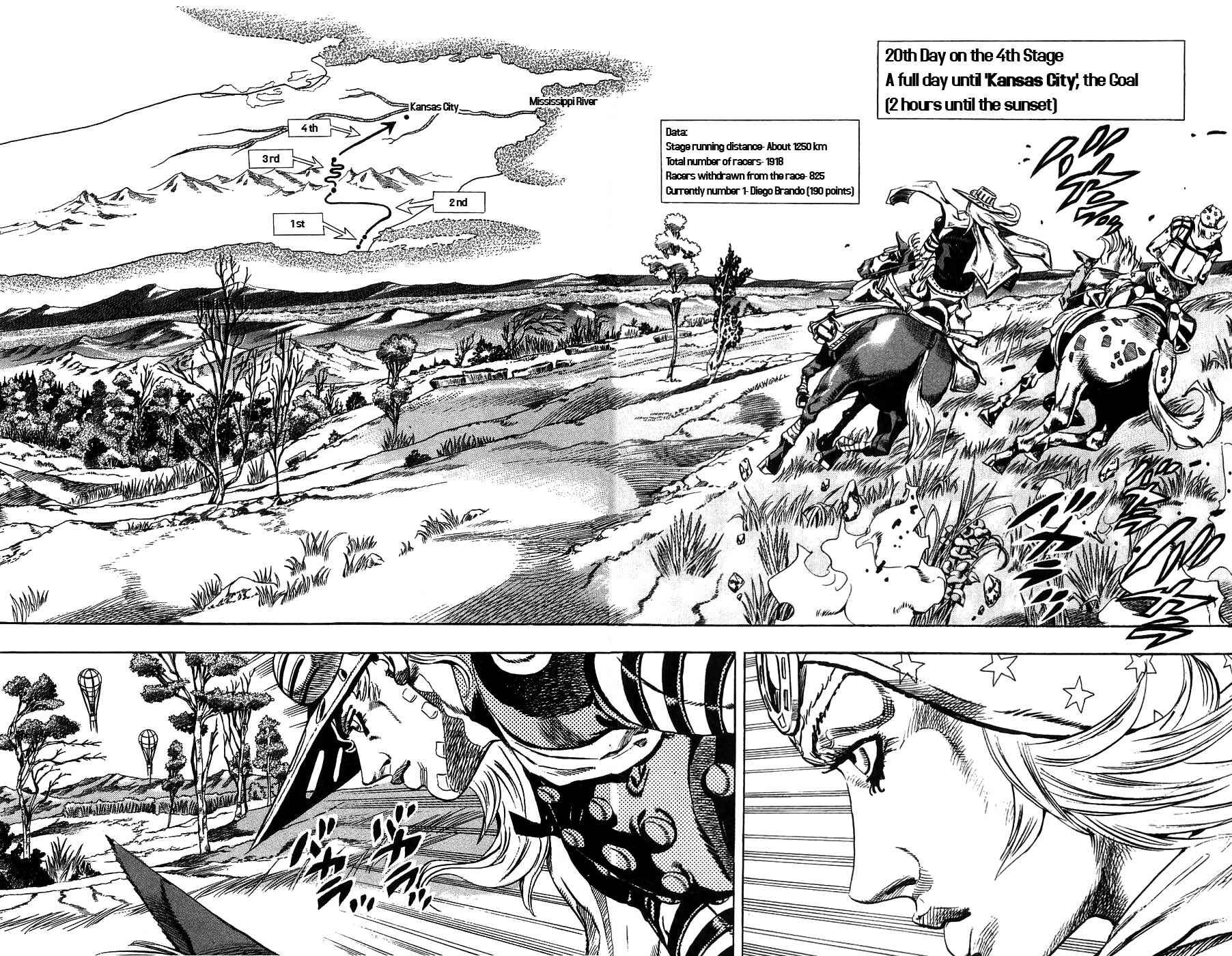 Page 3 Chapter 36 JoJos Bizarre Adventure Part 7 - Steel Ball Run