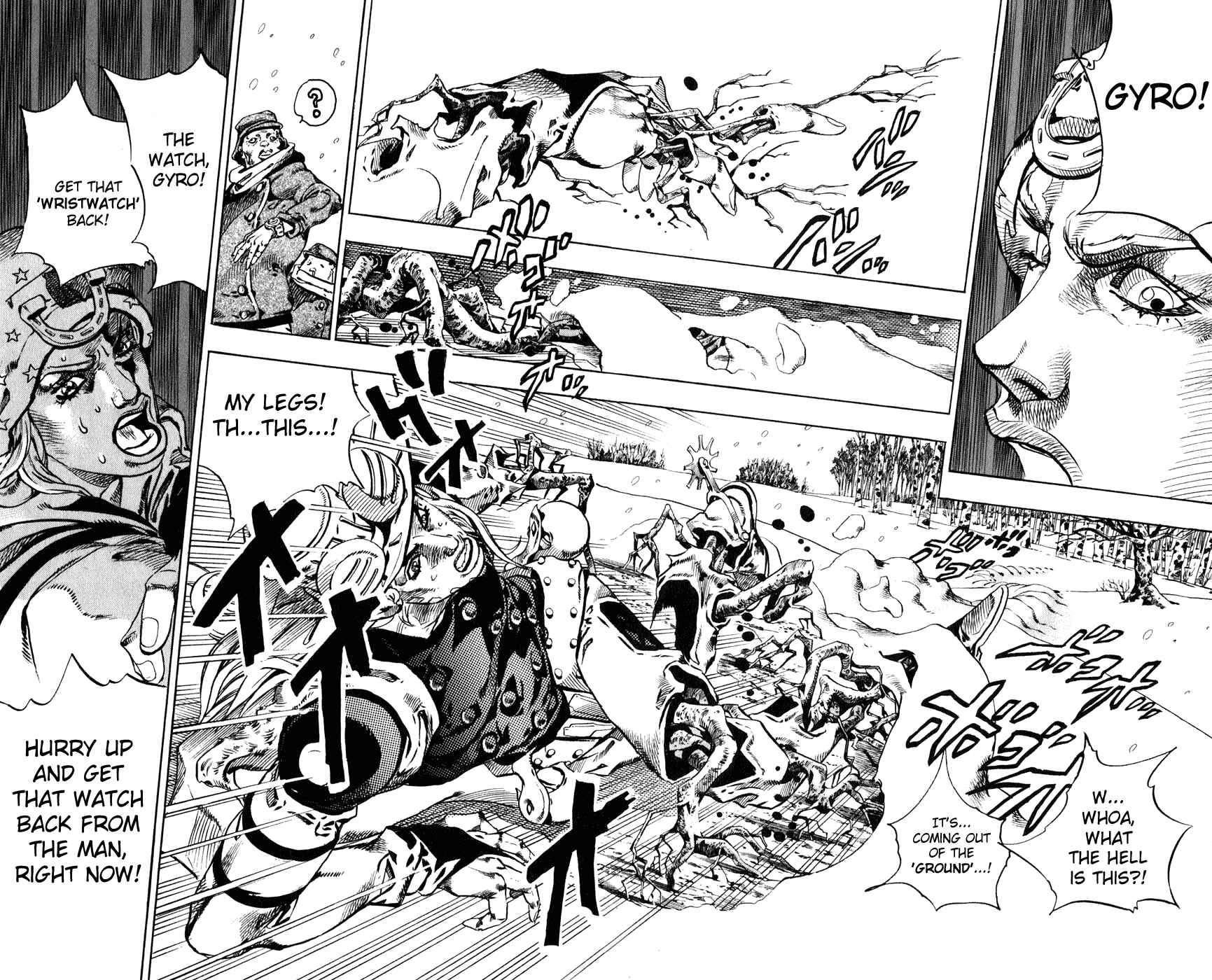 Page 14 Chapter 46 JoJos Bizarre Adventure Part 7 - Steel Ball Run