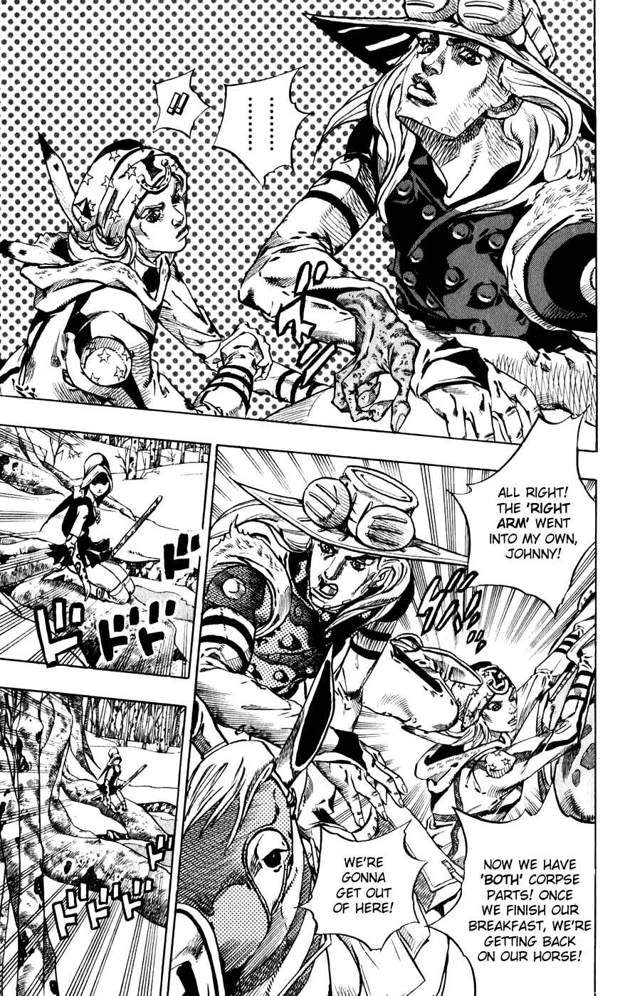 Page 17 Chapter 46 JoJos Bizarre Adventure Part 7 - Steel Ball Run