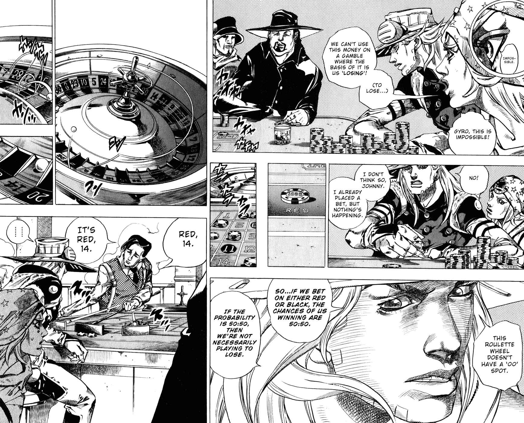 Page 35 Chapter 46 JoJos Bizarre Adventure Part 7 - Steel Ball Run