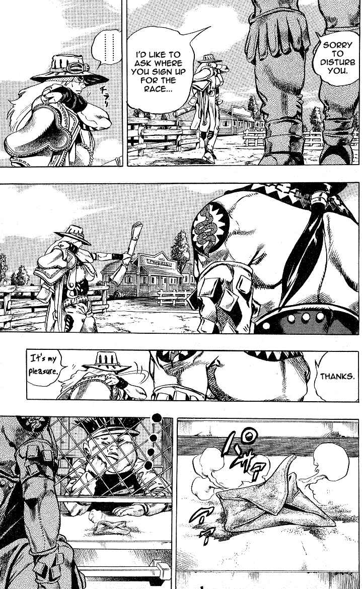 Page 12 Chapter 4 JoJos Bizarre Adventure Part 7 - Steel Ball Run