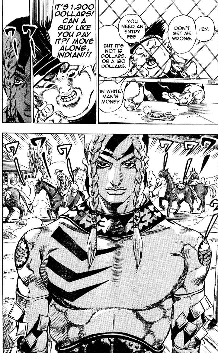 Page 13 Chapter 4 JoJos Bizarre Adventure Part 7 - Steel Ball Run