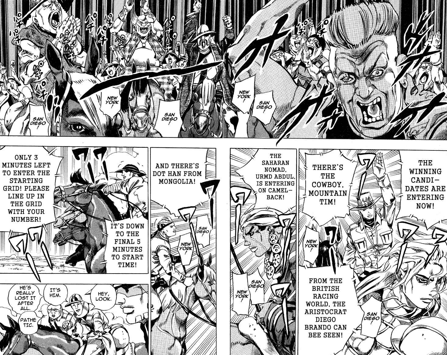 Page 19 Chapter 4 JoJos Bizarre Adventure Part 7 - Steel Ball Run