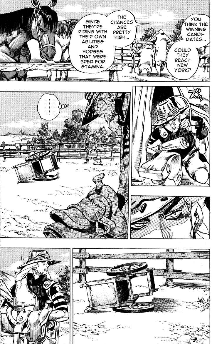 Page 4 Chapter 4 JoJos Bizarre Adventure Part 7 - Steel Ball Run
