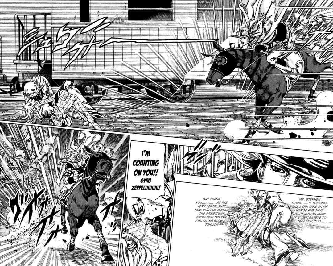 Page 25 Chapter 81 JoJos Bizarre Adventure Part 7 - Steel Ball Run