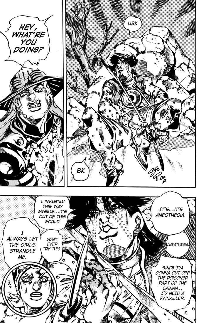 Page 19 Chapter 15 JoJos Bizarre Adventure Part 7 - Steel Ball Run