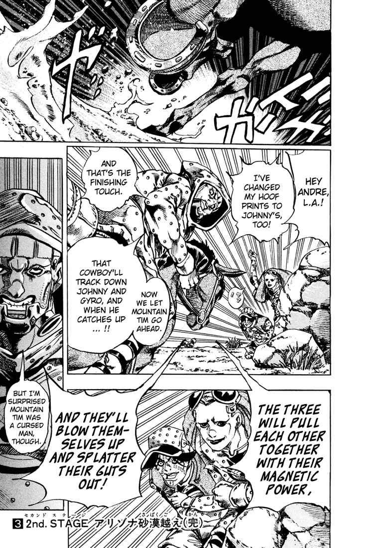 Page 29 Chapter 17 JoJos Bizarre Adventure Part 7 - Steel Ball Run