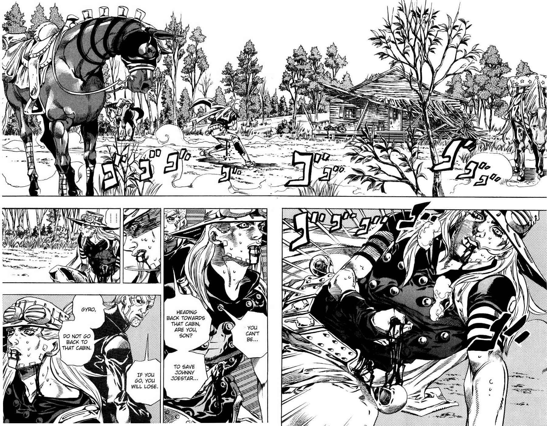 Page 15 Chapter 35 JoJos Bizarre Adventure Part 7 - Steel Ball Run