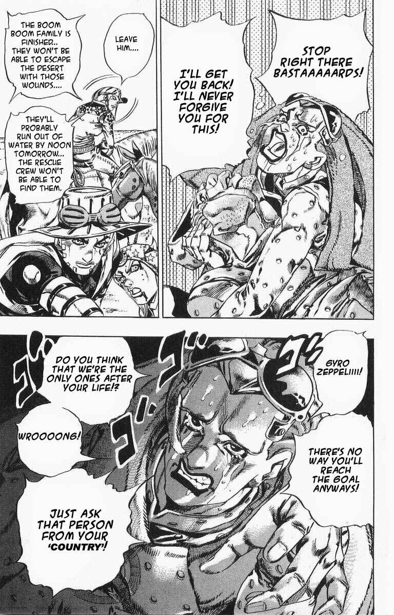 Page 8 Chapter 20 JoJos Bizarre Adventure Part 7 - Steel Ball Run