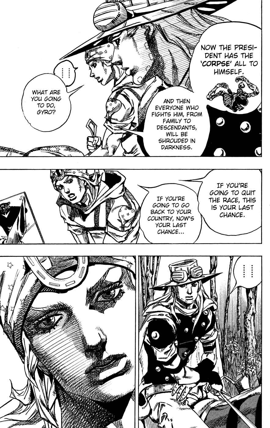 Page 12 Chapter 76 JoJos Bizarre Adventure Part 7 - Steel Ball Run