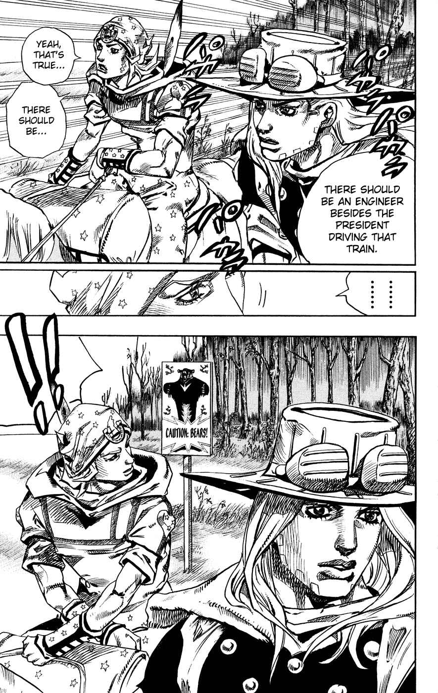 Page 23 Chapter 76 JoJos Bizarre Adventure Part 7 - Steel Ball Run