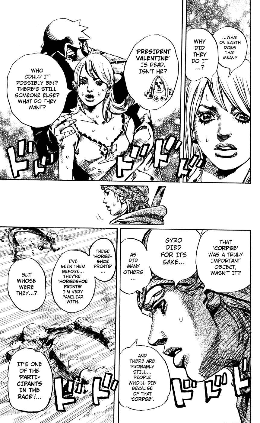 Page 17 Chapter 90 JoJos Bizarre Adventure Part 7 - Steel Ball Run