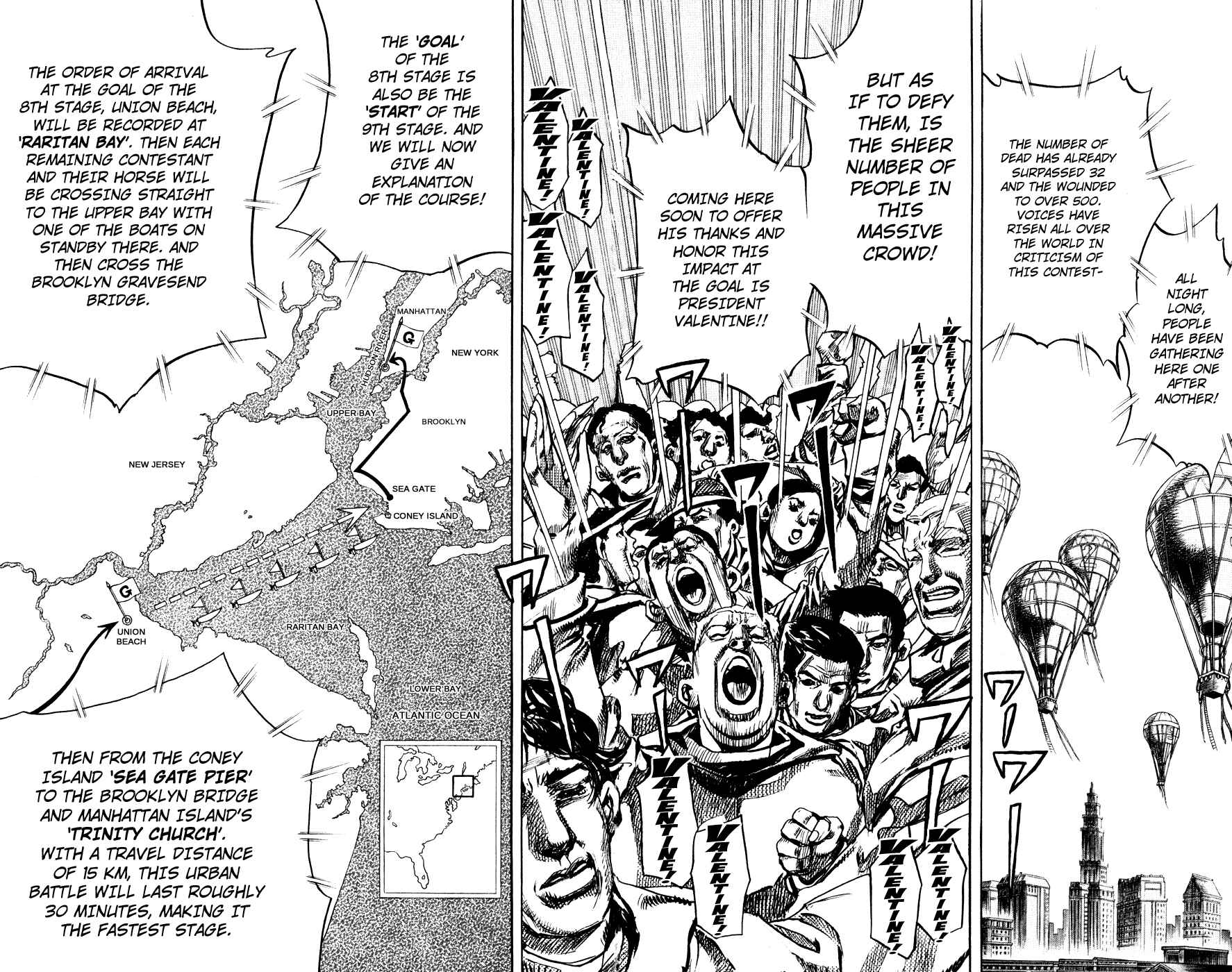 Page 22 Chapter 90 JoJos Bizarre Adventure Part 7 - Steel Ball Run