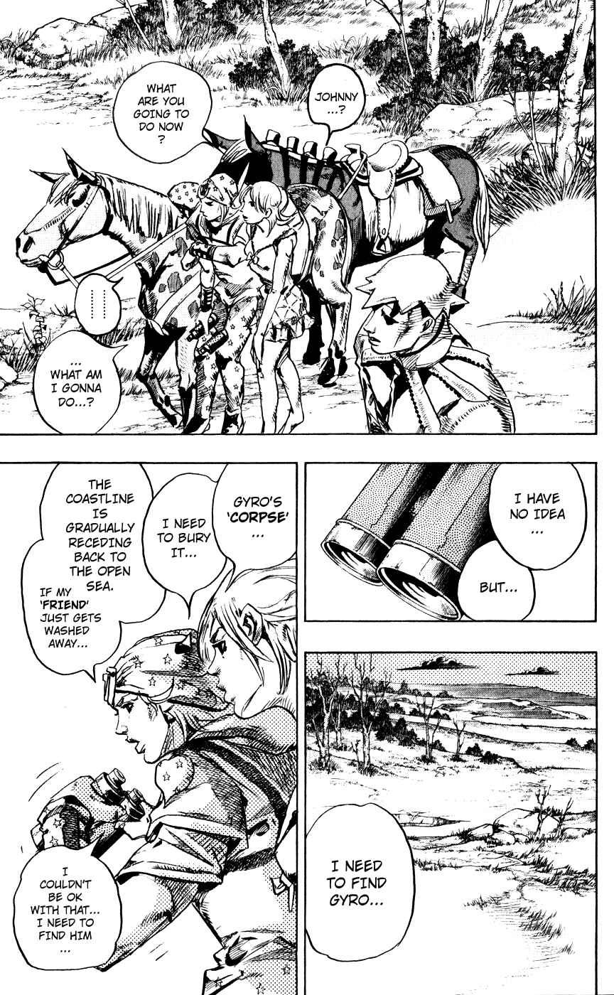 Page 9 Chapter 90 JoJos Bizarre Adventure Part 7 - Steel Ball Run