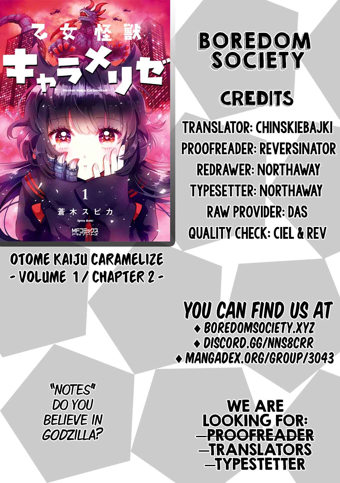 Page 35 Chapter 2 Otome Kaijuu Caramelize