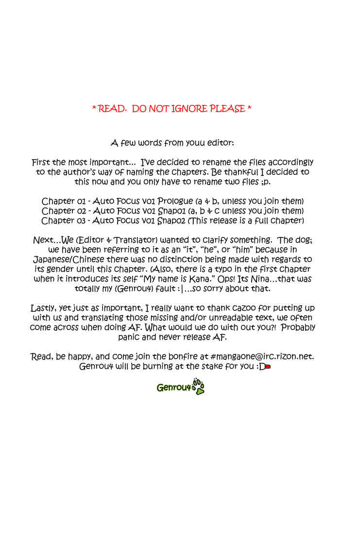 Page 53 Chapter 2 Auto Focus