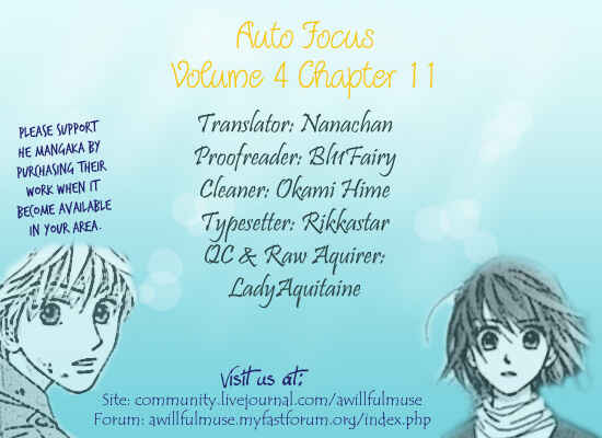 Page 41 Chapter 11 Auto Focus