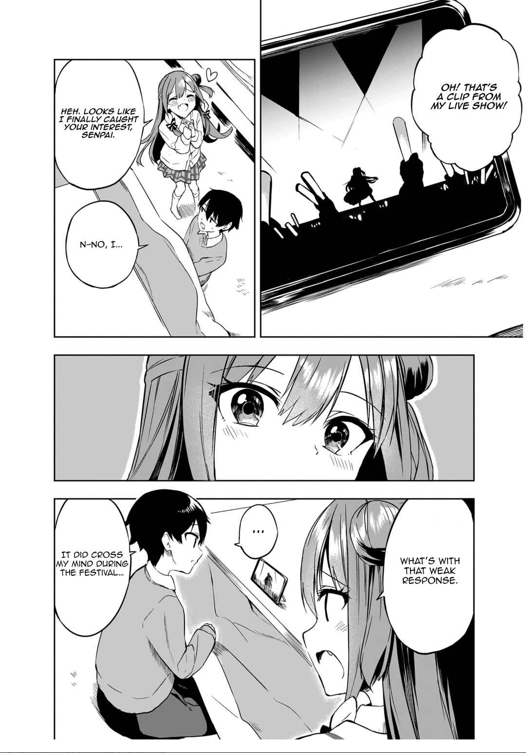 Page 4 Chapter 12 Kiite kuremasu yo ne? Senpai