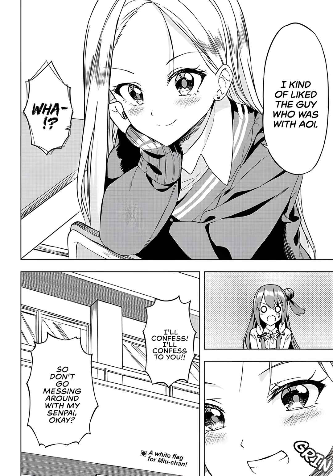 Page 17 Chapter 4 Kiite kuremasu yo ne? Senpai