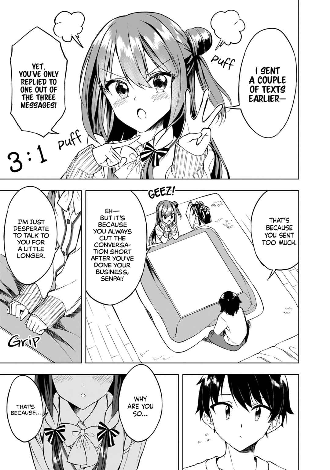Page 10 Chapter 7 Kiite kuremasu yo ne? Senpai