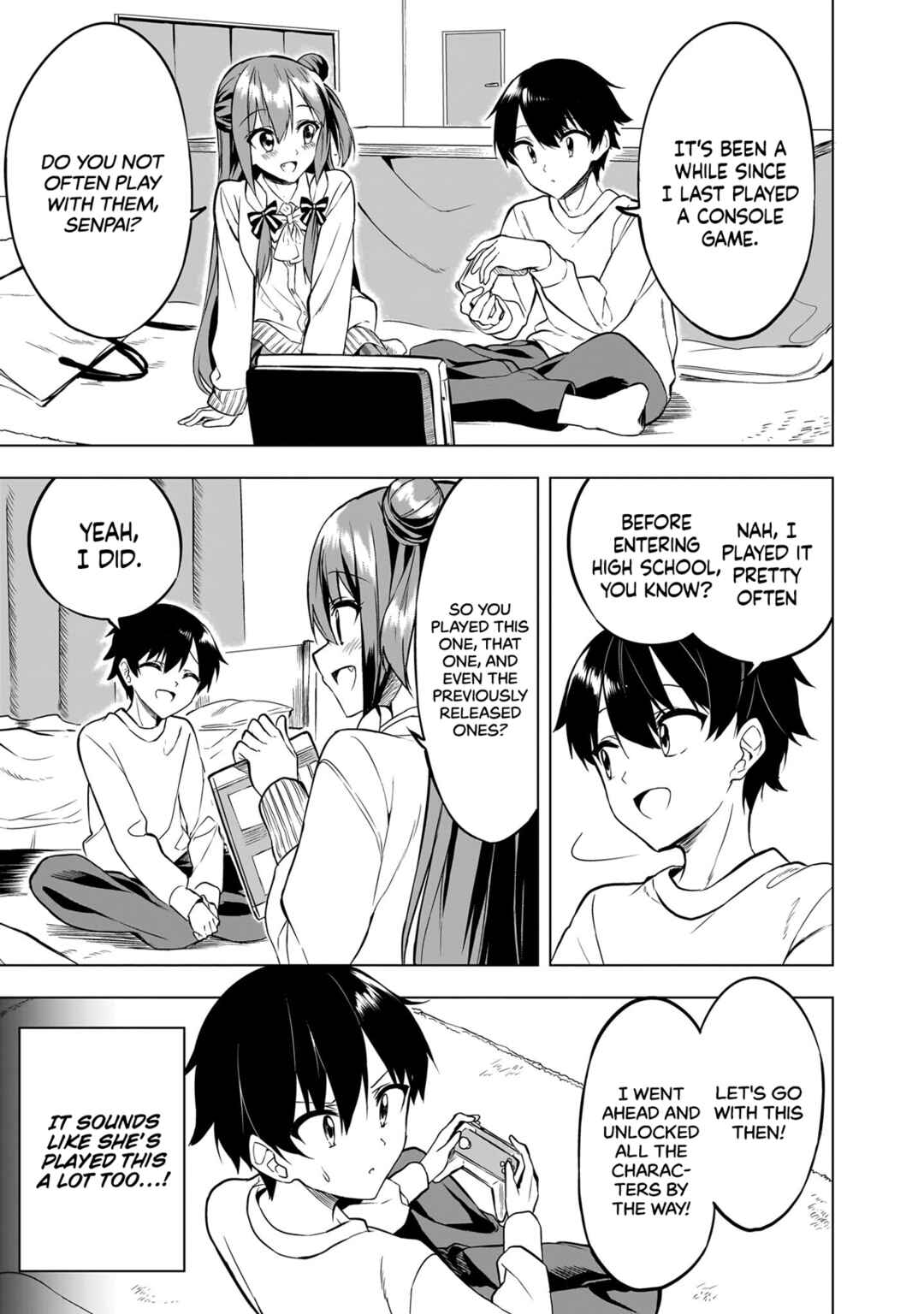 Page 14 Chapter 7 Kiite kuremasu yo ne? Senpai