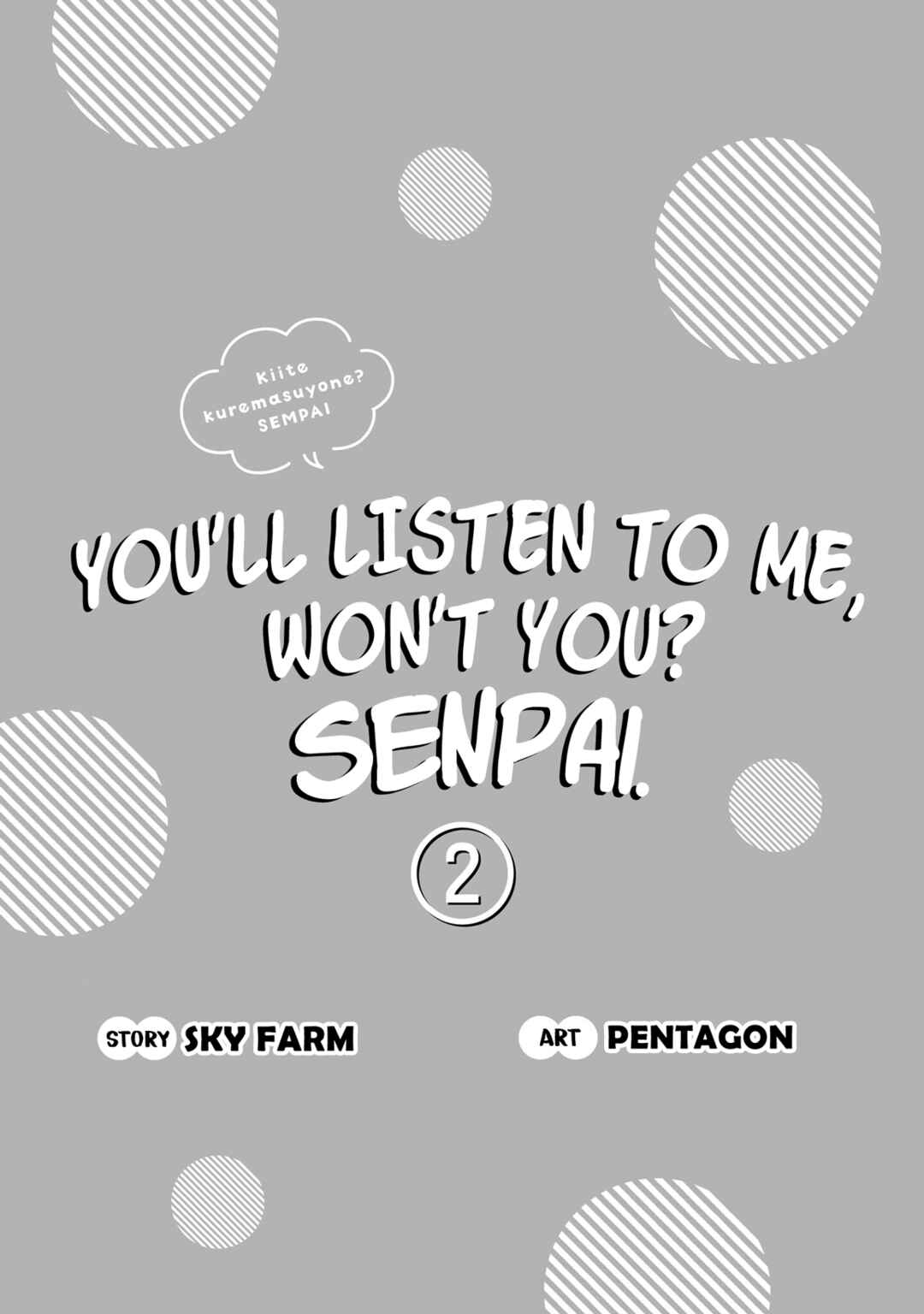 Page 4 Chapter 7 Kiite kuremasu yo ne? Senpai
