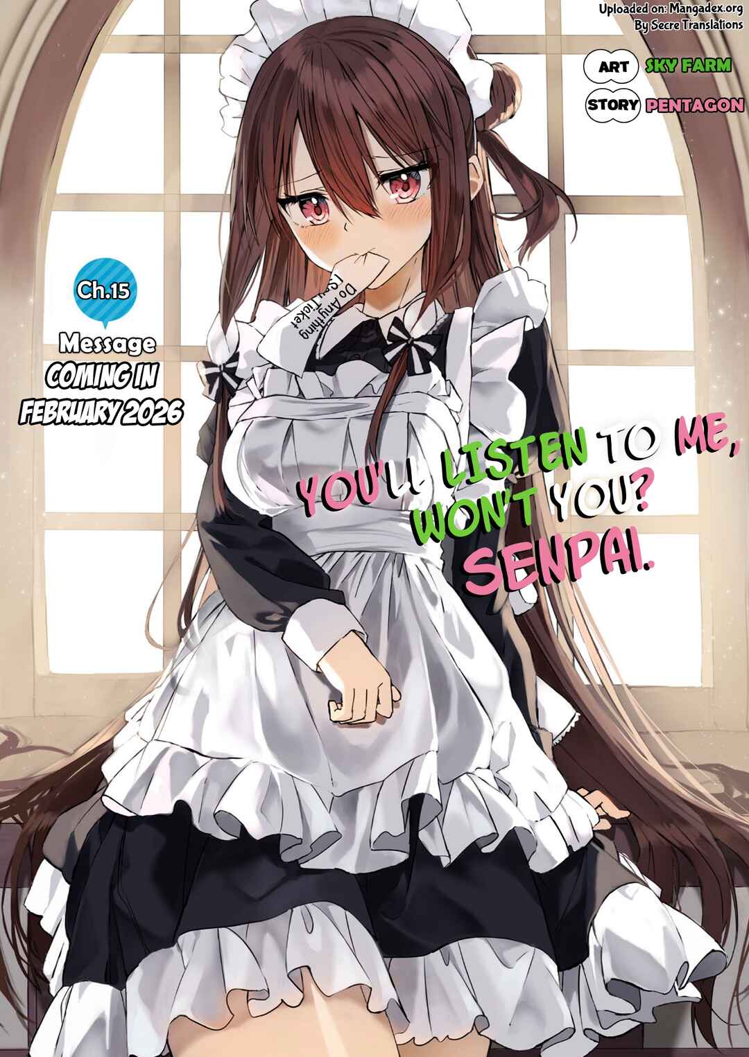 Page 16 Chapter 14 Kiite kuremasu yo ne? Senpai