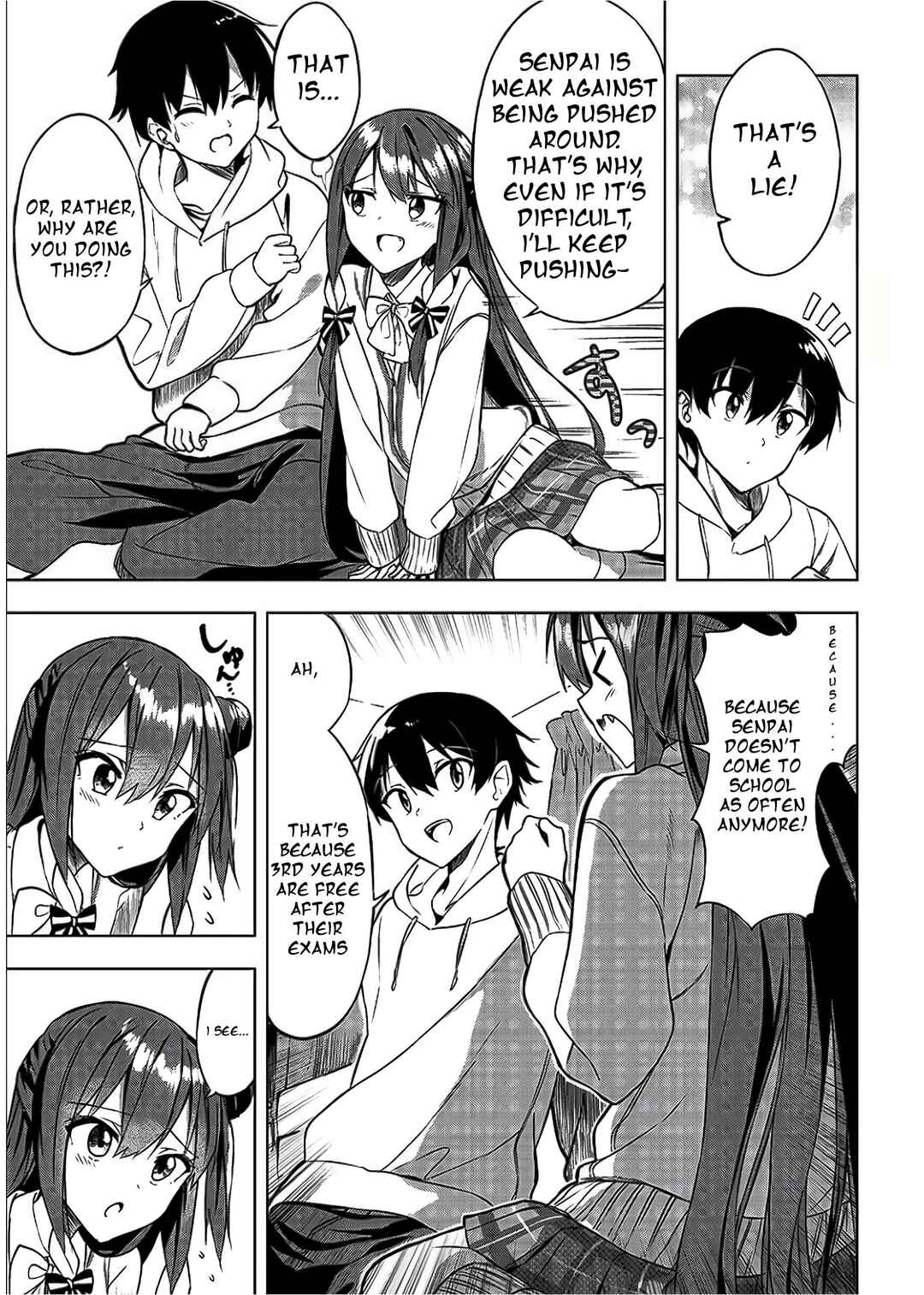 Page 7 Chapter 2.1 Kiite kuremasu yo ne? Senpai