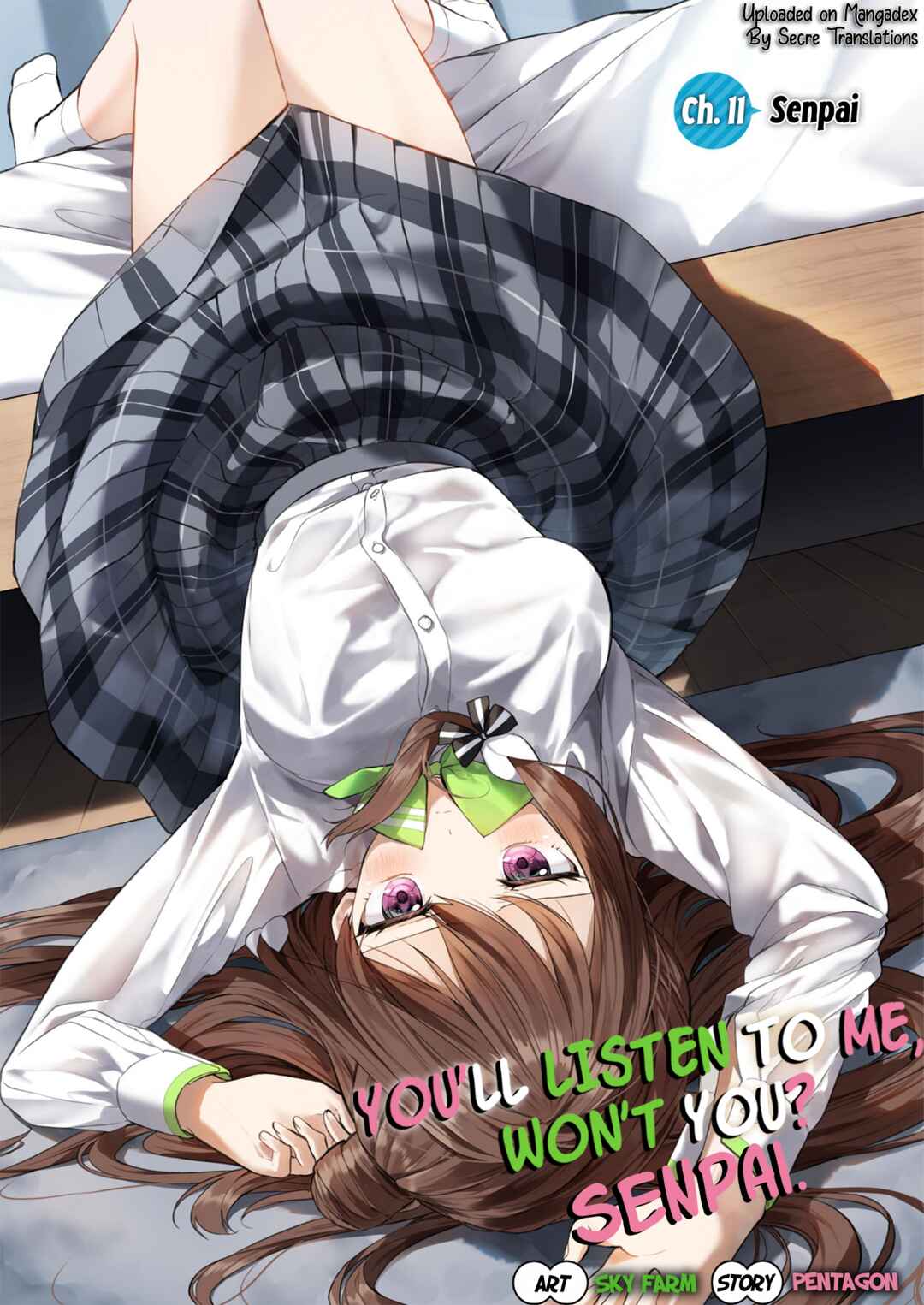 Page 1 Chapter 11 Kiite kuremasu yo ne? Senpai