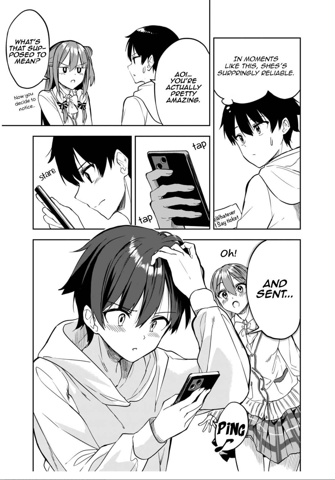 Page 11 Chapter 15 Kiite kuremasu yo ne? Senpai