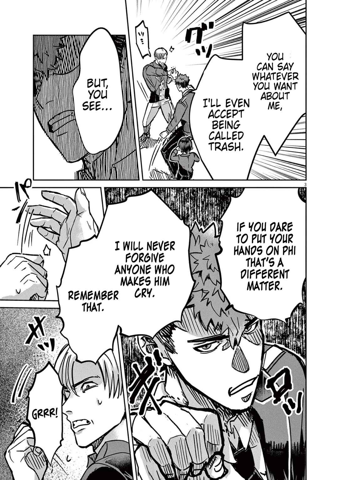 Page 3 Chapter 8 Nichiasa Suki no Otaku ga Akuyaku Seito ni Tenseishita Kekka, Hametsu Flag ga Houkaishiteiku Ken ni Tsuite