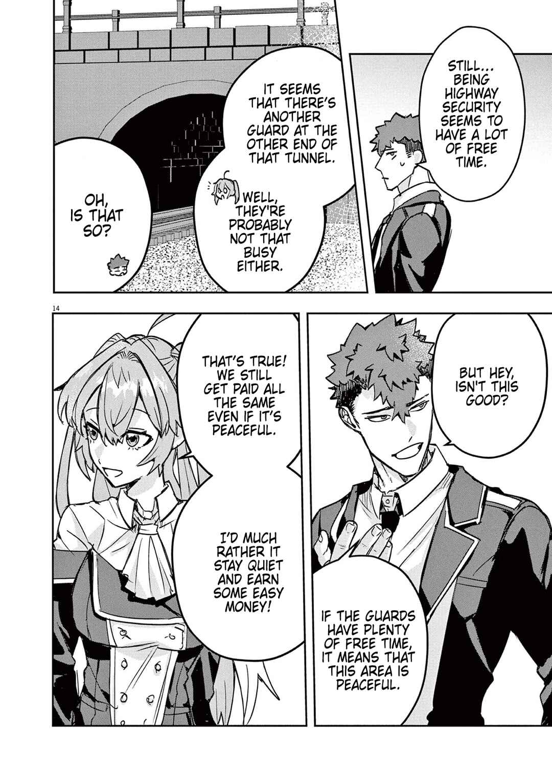 Page 14 Chapter 4 Nichiasa Suki no Otaku ga Akuyaku Seito ni Tenseishita Kekka, Hametsu Flag ga Houkaishiteiku Ken ni Tsuite