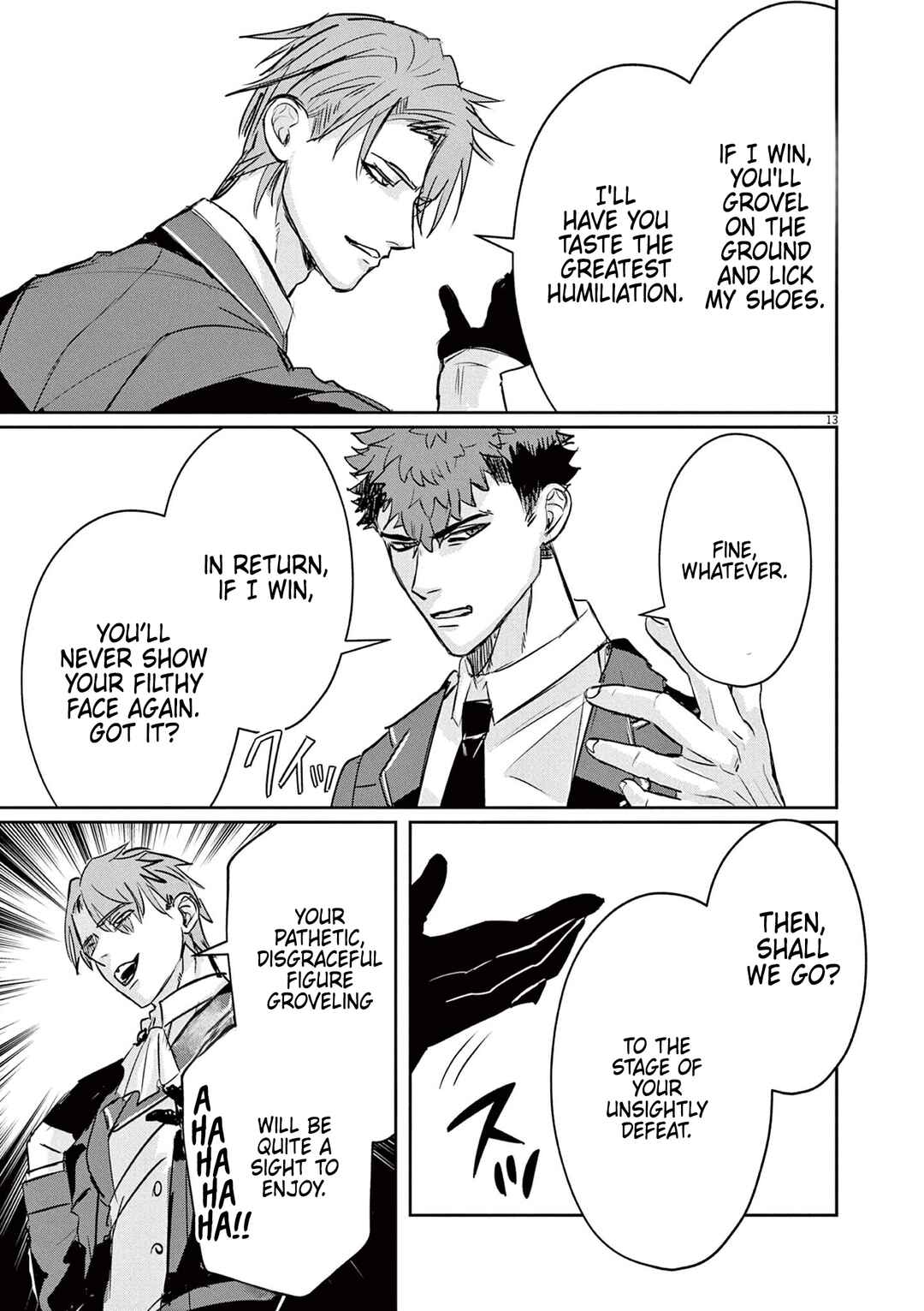 Page 14 Chapter 2 Nichiasa Suki no Otaku ga Akuyaku Seito ni Tenseishita Kekka, Hametsu Flag ga Houkaishiteiku Ken ni Tsuite