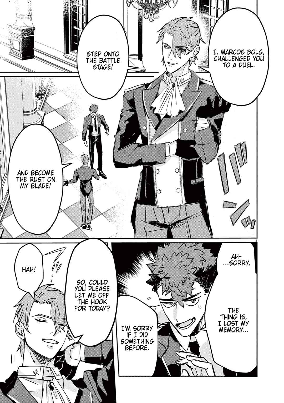 Page 4 Chapter 2 Nichiasa Suki no Otaku ga Akuyaku Seito ni Tenseishita Kekka, Hametsu Flag ga Houkaishiteiku Ken ni Tsuite